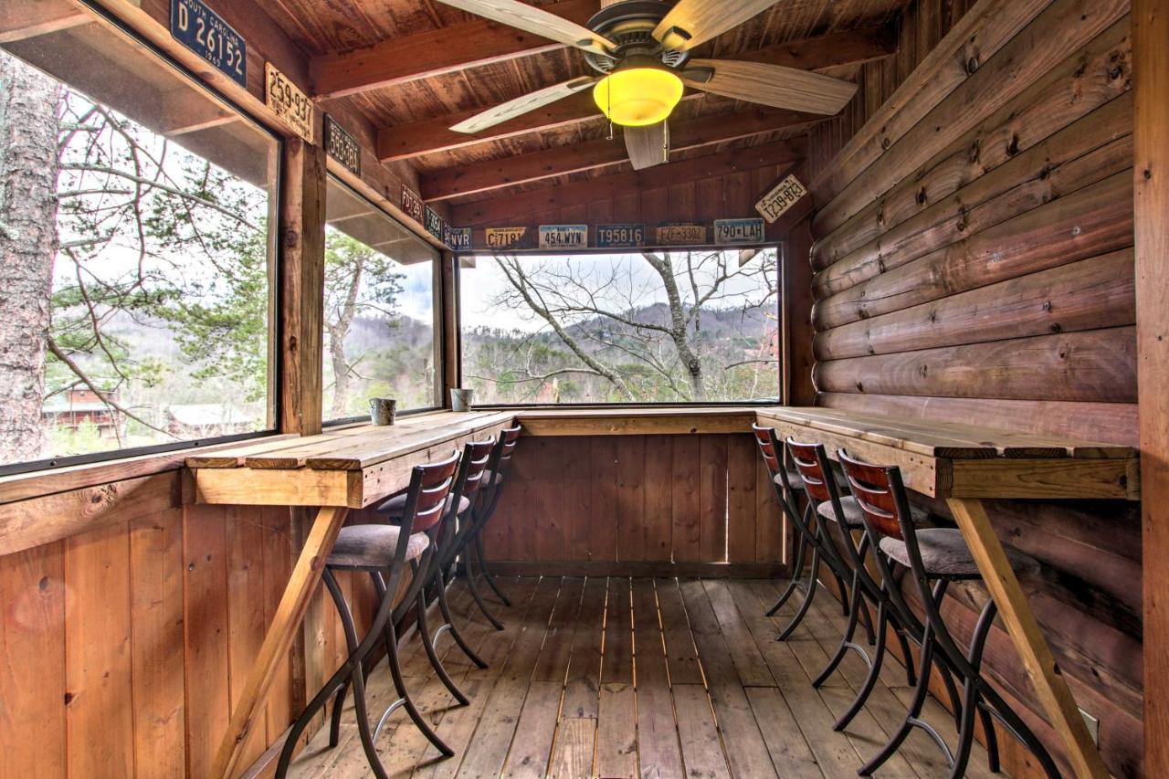Pigeon Forge Cabin With Hot Tub And Mountain Views! Esterno foto